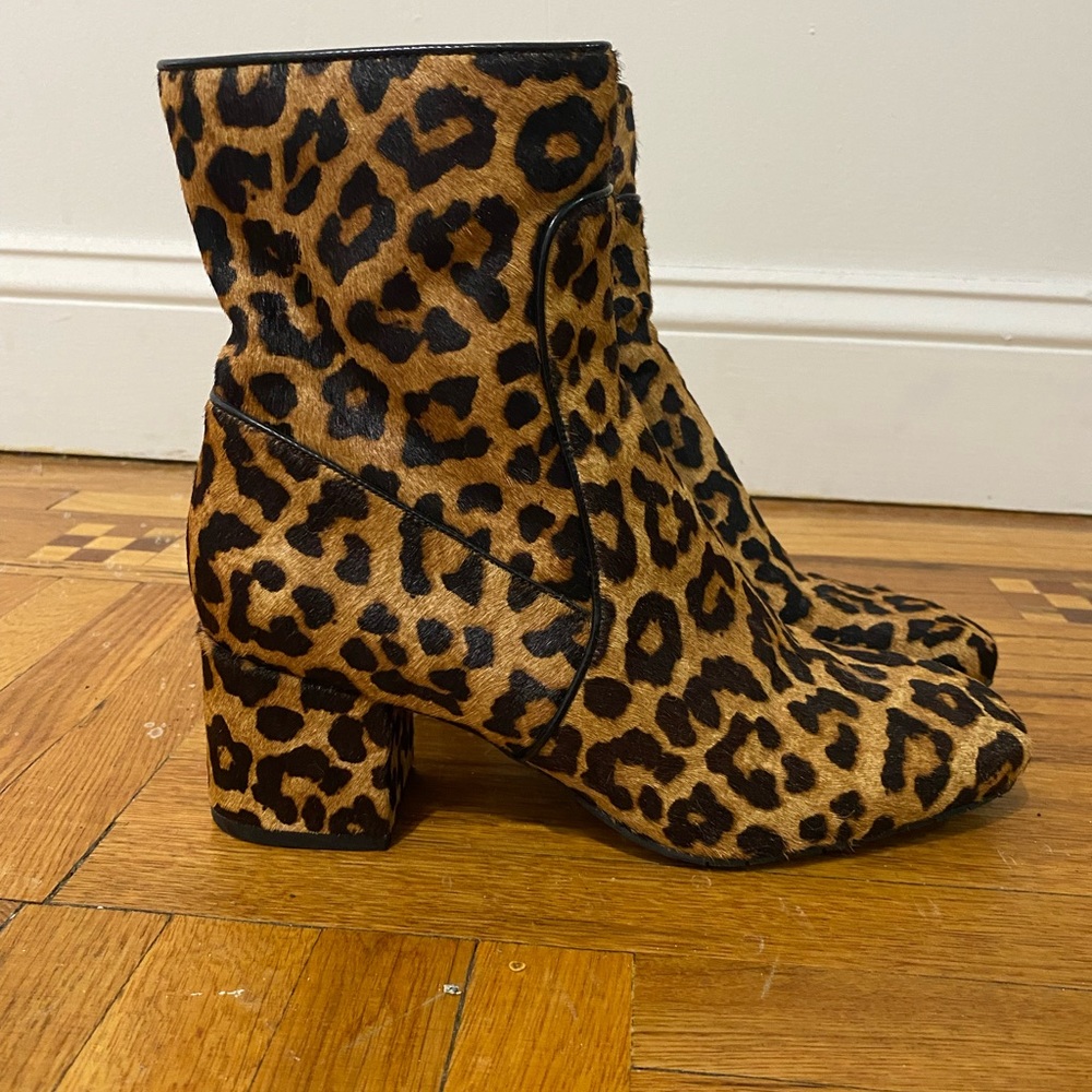 Kenneth Cole Leopard Booties